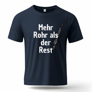 T-Shirt "Mehr Rohr als der Rest"