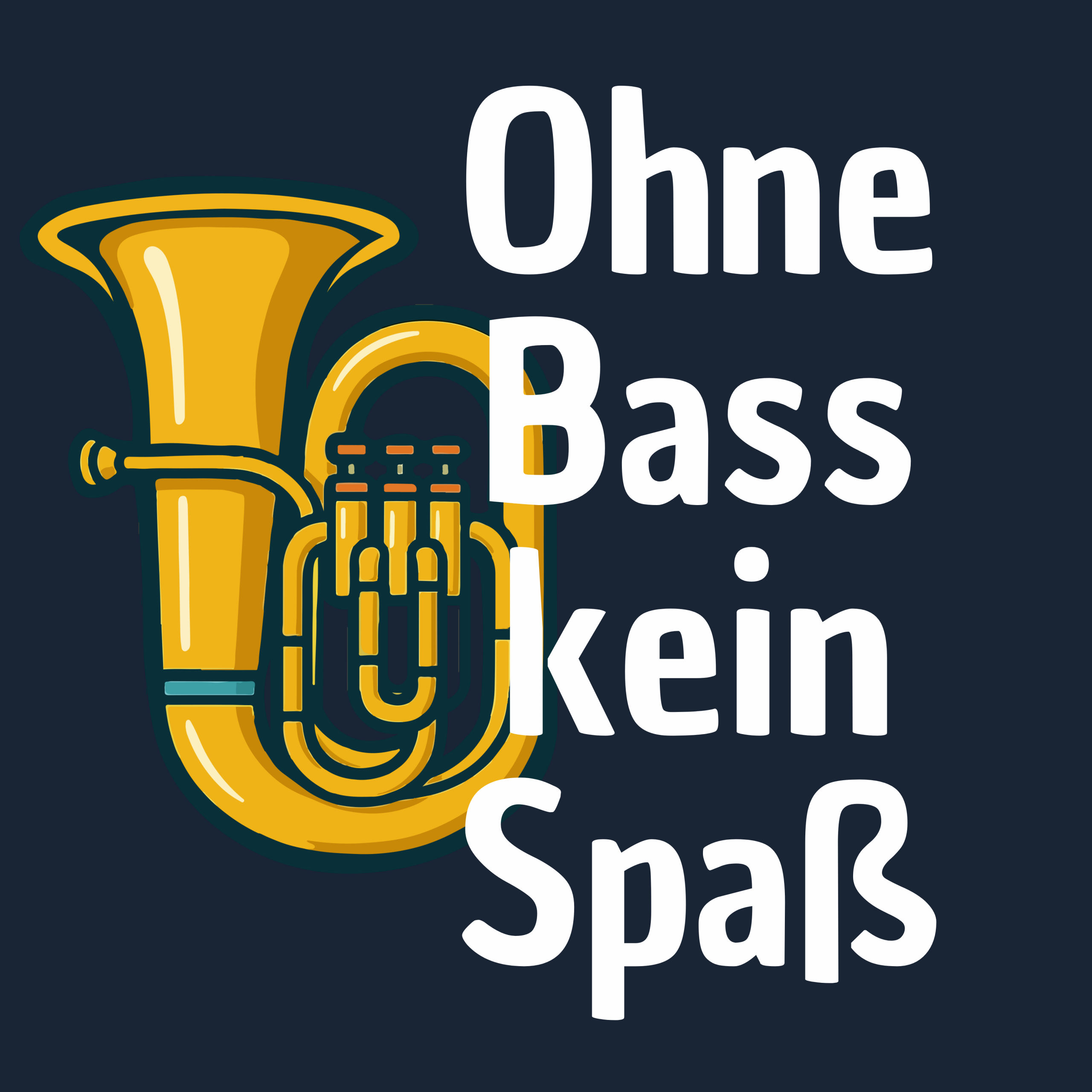 T-Shirt "Ohne Bass kein Spaß" – Bild 2